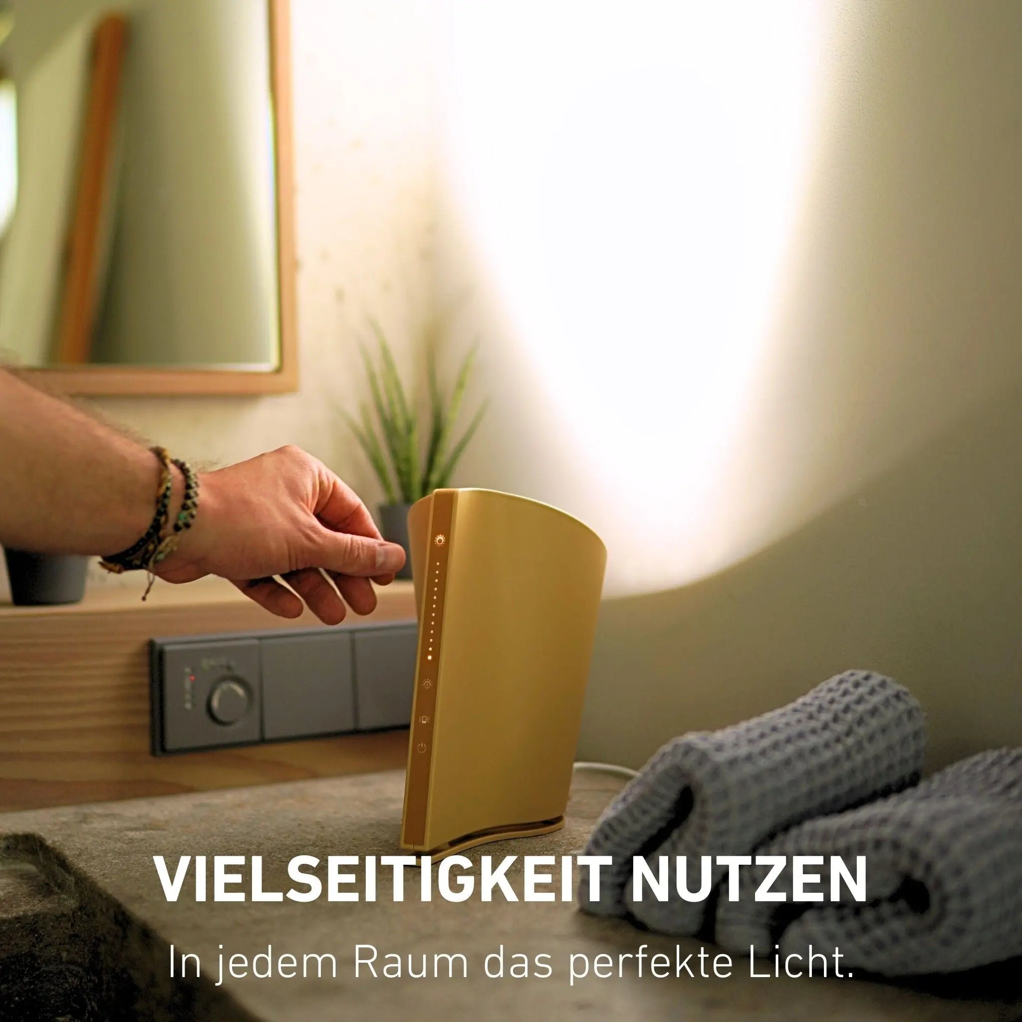 Tageslichtlampe Salted Caramel - inio