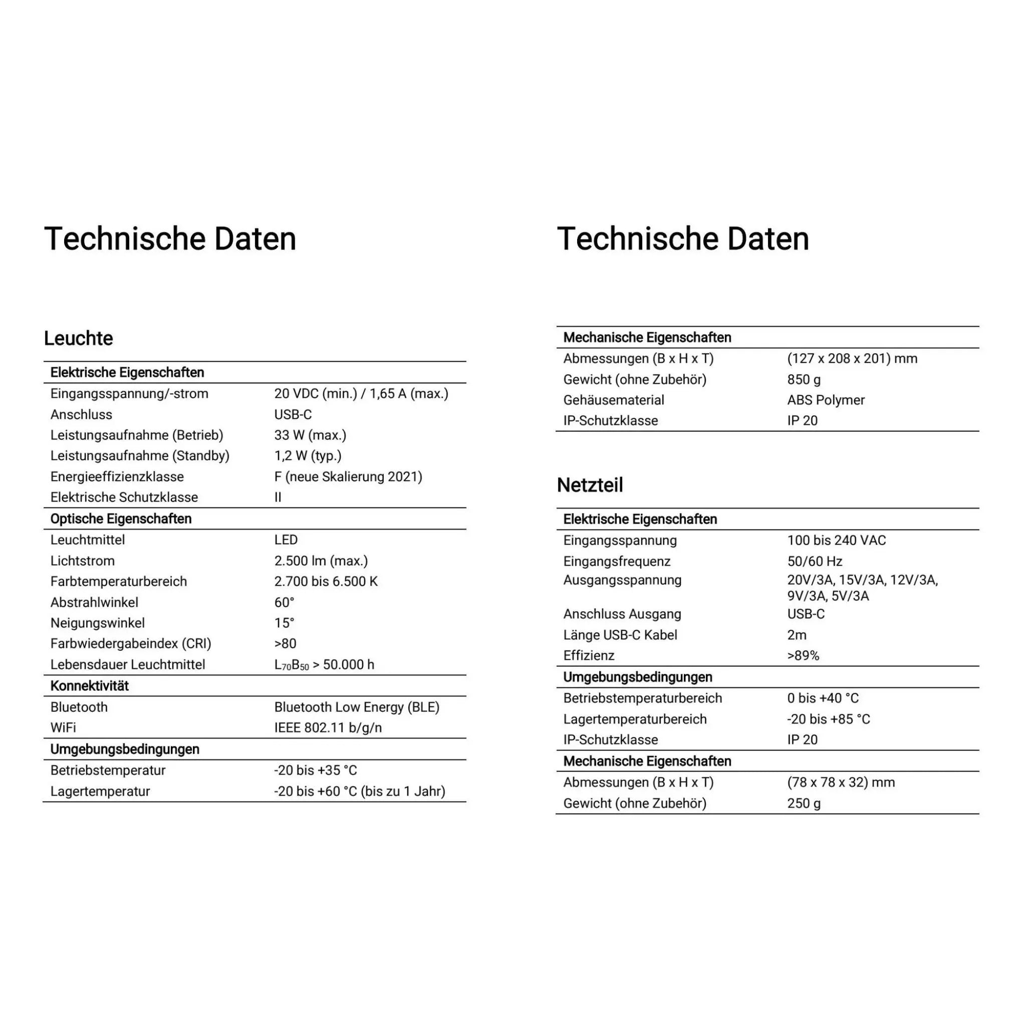 Tageslichtlampe Salted Caramel - inio